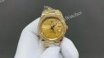 8+ Factory Rolex Daydate 36/40mm DD 3255 Movement Index Markers Gold Face Watch